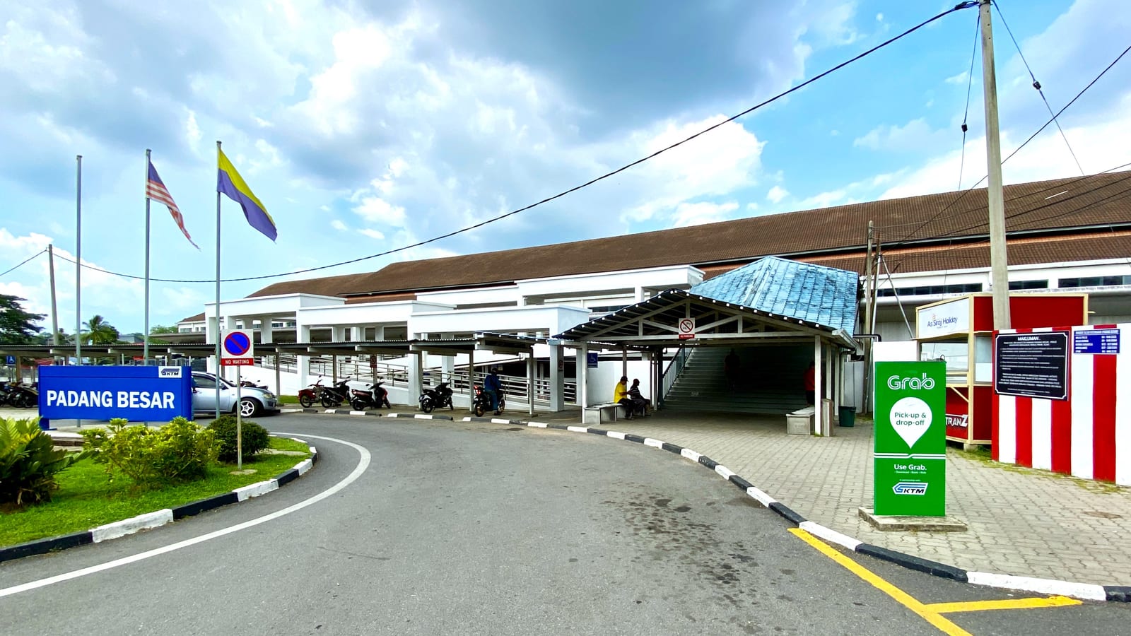 Padang Besar station on the Thai border