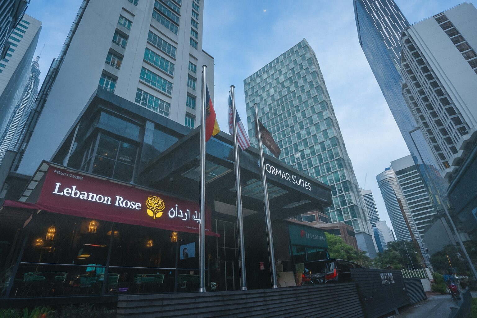 Cormar Suites entrance in KLCC