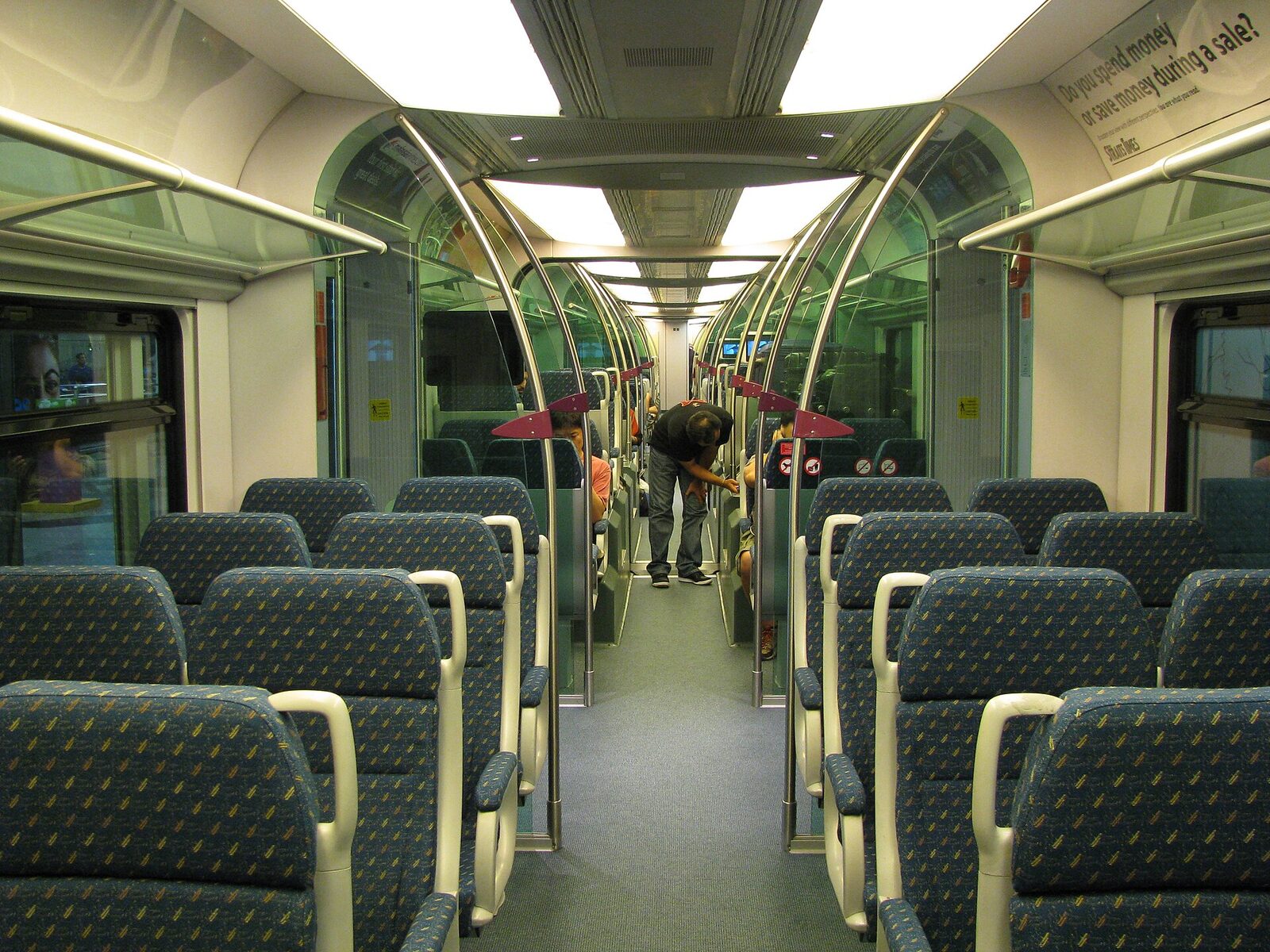 KLIA Ekspres train to the airport