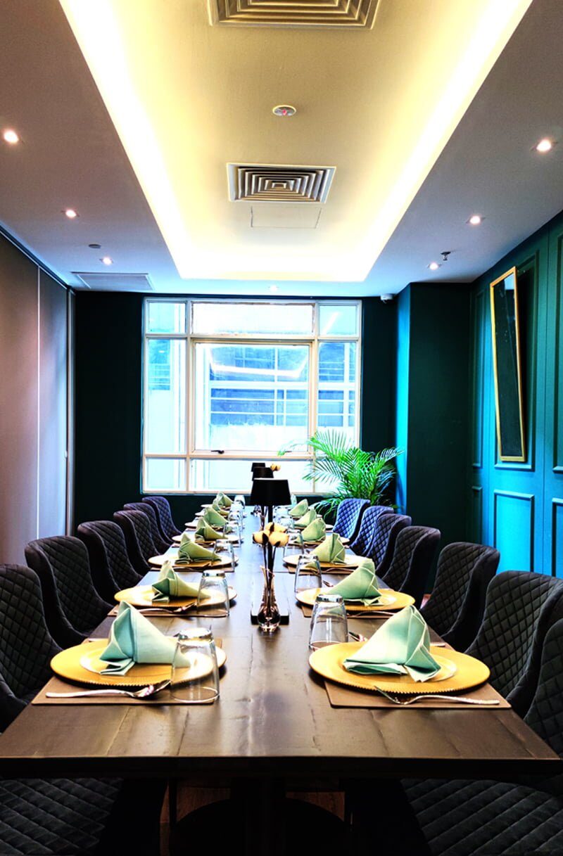 Private dining room at Malai Thai