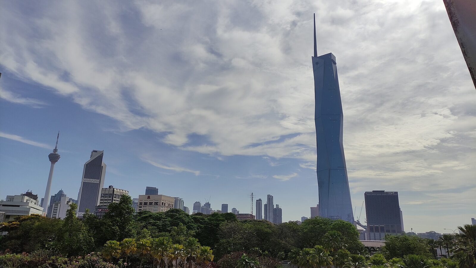 Merdeka 118 alongside KL Tower