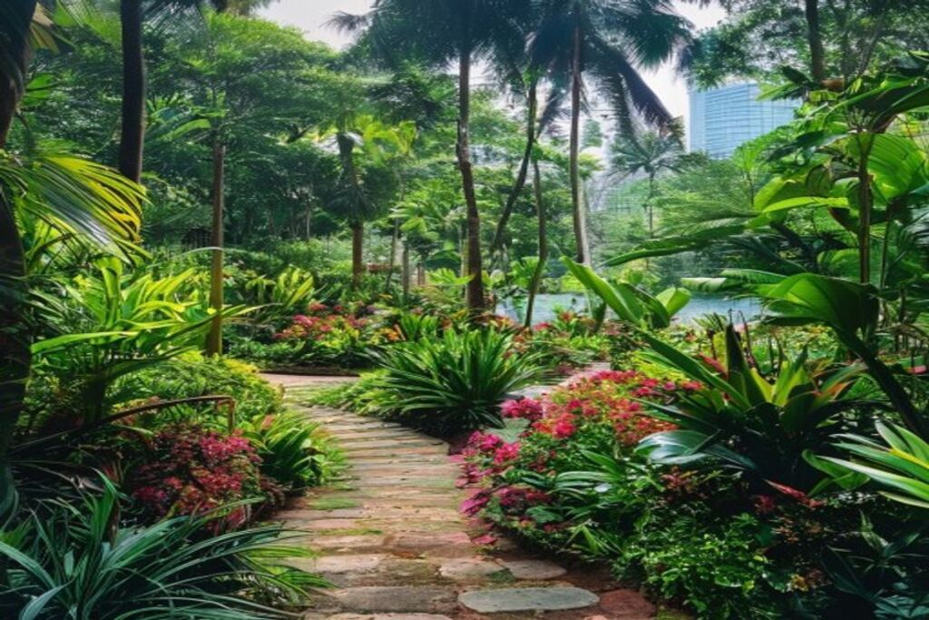 Perdana Botanical Gardens near Bird Park