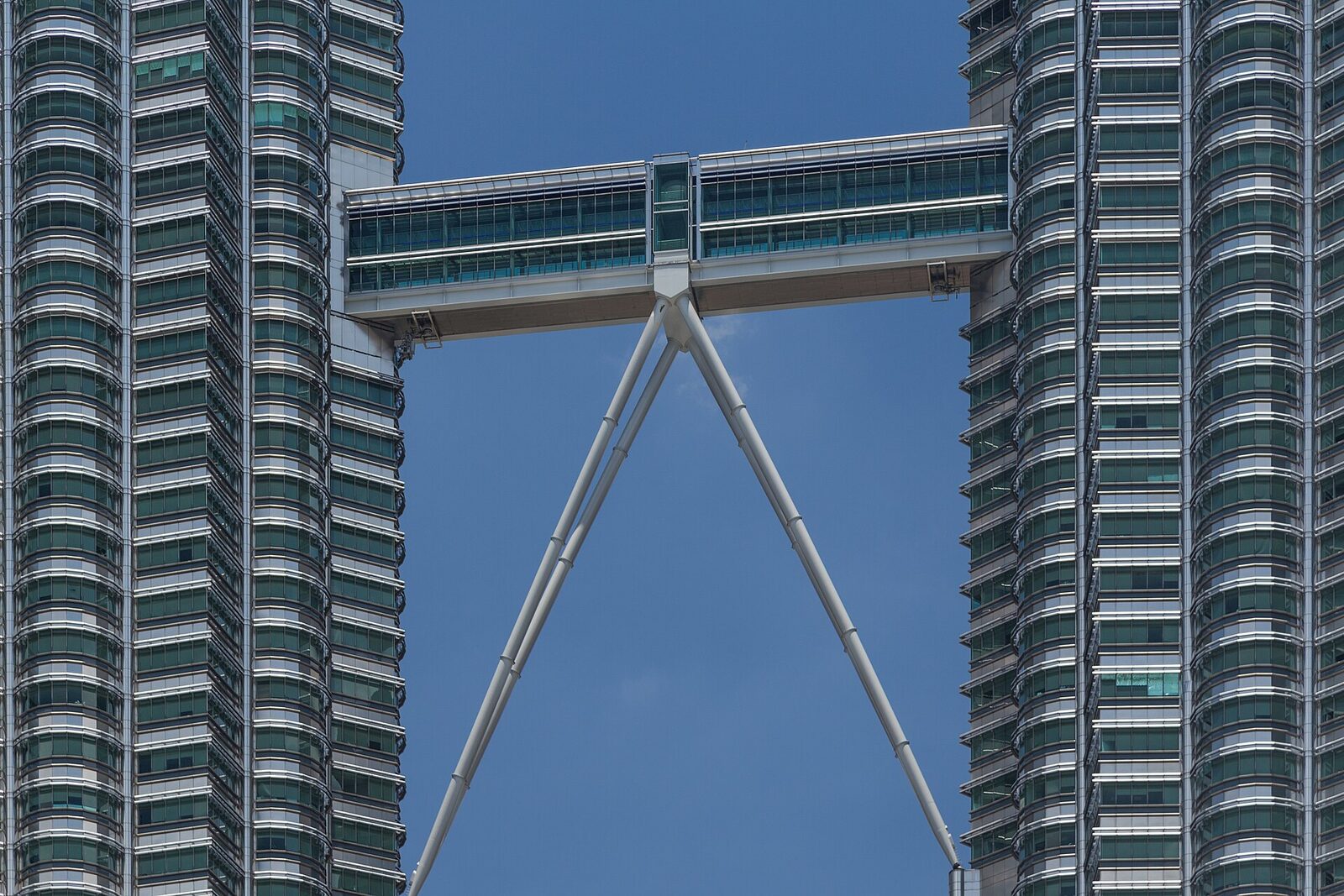 The Petronas Towers Skybridge