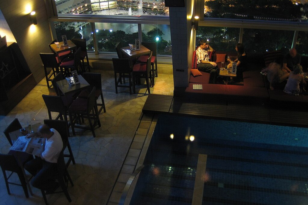 SkyBar at Traders Hotel with Petronas view